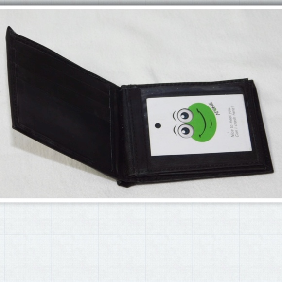 AFONiE Mens Leather Wallet Hybrid Bifold - Picture 8 of 8